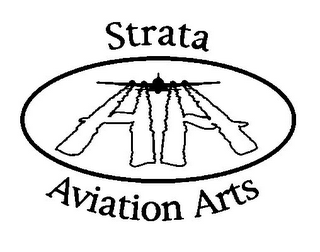 STRATA AVIATION ARTS AA logo