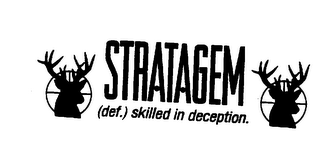 STRATAGEM (DEF.) SKILLED DECEPTION. logo
