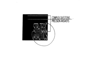 STRATEGIC ANALYTICS COMPLEX QUESTIONS...PRECISION ANSWERS. logo