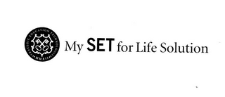 ·STRATEGIC EDUCATION TECHNOLOGIES· MMXII MY SET FOR LIFE SOLUTION logo