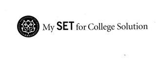 ·STRATEGIC EDUCATION TECHNOLOGIES· MMXII MY SET FOR COLLEGE SOLUTION logo