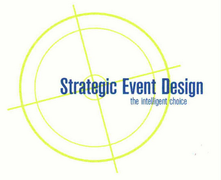 STRATEGIC EVENT DESIGN THE INTELLIGENT CHOICE logo