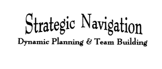 STRATEGIC NAVIGATION DYNAMIC PLANNING & TEAM BUILDING logo