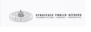 STRATEGIC PUBLIC AFFAIRS GOVERNMENT RELATIONS · GRASSROOTS · COMMUNICATIONS logo