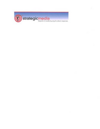 STRATEGICMEDIA EXPERTS IN MEDIA BUYING FOR DIRECT RESPONSE. logo