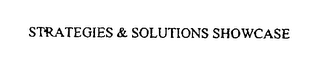 STRATEGIES & SOLUTIONS SHOWCASE logo
