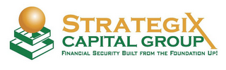 STRATEGIX CAPITAL GROUP FINANCIAL SECURITY BUILT FROM THE FOUNDATION UP! logo
