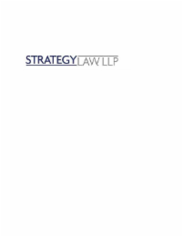 STRATEGY LAW, LLP logo