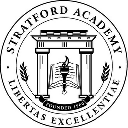 STRATFORD ACADEMY FOUNDED 1960 LIBERTASEXCELLENTIAE logo
