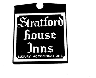 STRATFORD HOUSE INNS, LUXURY ACCOMODATIONS logo