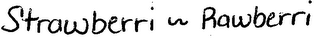 STRAWBERRI IN RAWBERRI logo