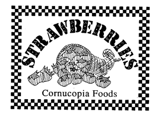 STRAWBERRIES CORNUCOPIA FOODS logo