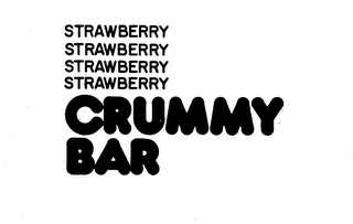 STRAWBERRY CRUMMY BAR logo