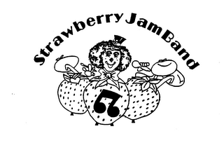 STRAWBERRY JAM BAND logo