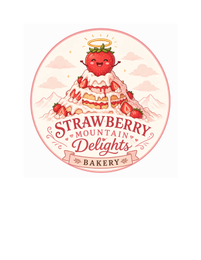 STRAWBERRY MOUNTAIN DELIGHTS BAKERY logo