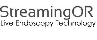 STREAMINGOR LIVE ENDOSCOPY TECHNOLOGY logo