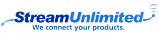 STREAMUNLIMITED WE CONNECT YOUR PRODUCTS. logo