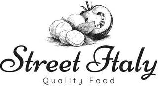 STREET ITALY QUALITY FOOD logo