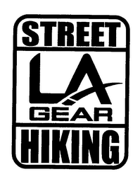 STREET LA GEAR HIKING logo