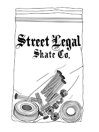 STREET LEGAL SKATE CO. logo