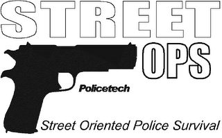 STREET OPS POLICETECH STREET ORIENTED POLICE SURVIVAL logo