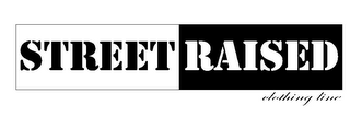 STREET RAISED CLOTHING LINE logo