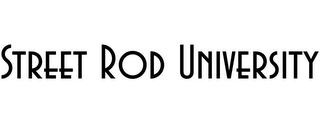 STREET ROD UNIVERSITY logo