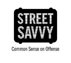 STREET SAVVY COMMON SENSE ON OFFENSE logo