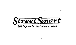 STREET SMART SELF DEFENSE FOR THE ORDINARY PERSON logo