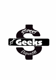 STREET ST GEEKS ETIQUETTE logo