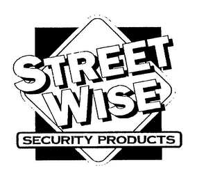 STREET WISE SECURITY PRODUCTS logo