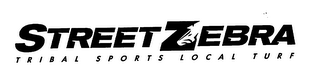 STREET ZEBRA TRIBAL SPORTS LOCAL TURF logo
