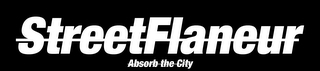 STREETFLANEUR ABSORB THE CITY logo