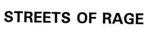 STREETS OF RAGE logo