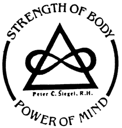STRENGTH OF BODY POWER OF MIND PETER C. SIEGEL, R.H. logo