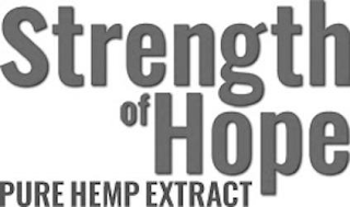STRENGTH OF HOPE PURE HEMP EXTRACT logo