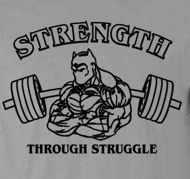 STRENGTH THROUGH STRUGGLE logo