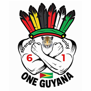 STRENGTH UNITY 6 1 ONE GUYANA logo