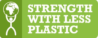 STRENGTH WITH LESS PLASTIC logo