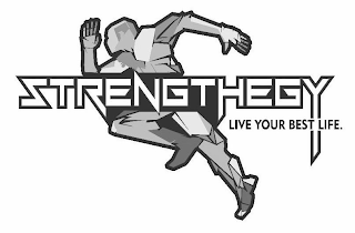 STRENGTHEGY LIVE YOUR BEST LIFE logo