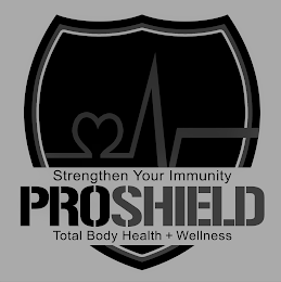STRENGTHEN YOUR IMMUNITY PROSHIELD TOTAL BODY HEALTH + WELLNESS logo
