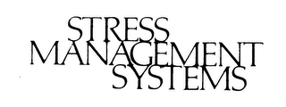 STRESS MANAGEMENT SYSTEMS logo