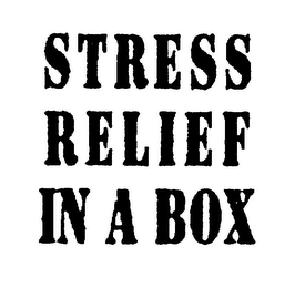 STRESS RELIEF IN A BOX logo