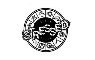 STRESSED logo
