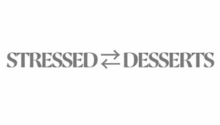 STRESSED DESSERTS logo