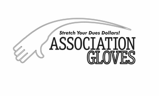 STRETCH YOUR DUES DOLLARS! ASSOCIATION GLOVES logo