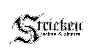STRICKEN SAINTS & SINNERS logo