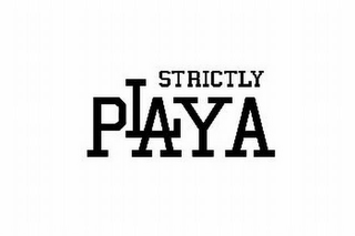 STRICTLY PLAYA logo