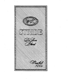 STRIDE DELUXE BLEND MENTHOL 100'S logo