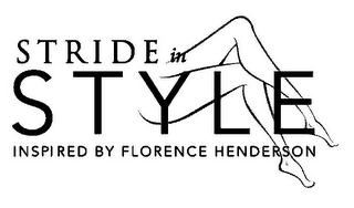 STRIDE IN STYLE INSPIRED BY FLORENCE HENDERSON logo